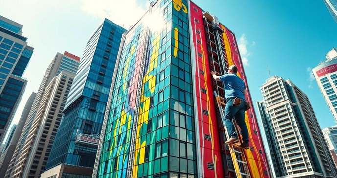 Empresa de pintura predial: qualidade garantida