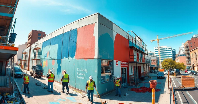 Empresas de pintura de constru&ccedil;&atilde;o civil