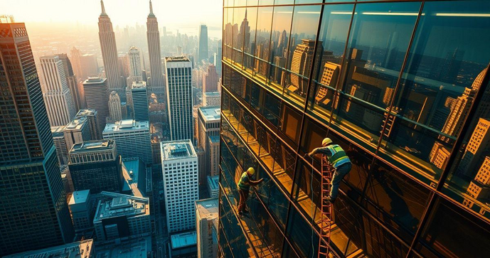 Lavagem de fachada de pr&eacute;dio pre&ccedil;o