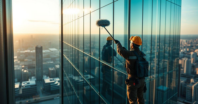 Limpeza de Vidros e Fachadas: Dicas Essenciais para Manter a Transpar&ecirc;ncia e Brilho