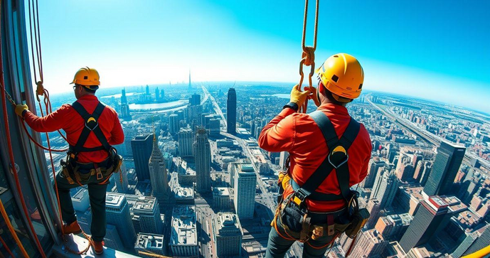 Pontos de Ancoragem Trabalho em Altura: Seguran&ccedil;a e Efici&ecirc;ncia em Projetos Verticais