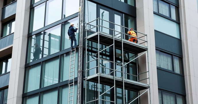 Como realizar uma limpeza de fachada em SP de forma eficaz e segura