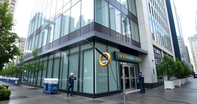 Lavagem de fachada predial &eacute; essencial para a conserva&ccedil;&atilde;o e valoriza&ccedil;&atilde;o do seu im&oacute;vel