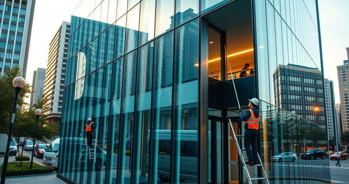 Lavagem de Fachadas Pre&ccedil;o Acess&iacute;vel e Efetiva para Empresas