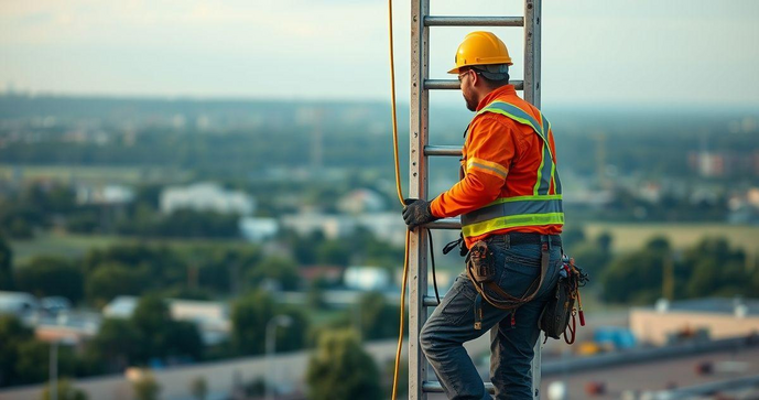 Linha de Vida Vertical &eacute; Essencial para Seguran&ccedil;a em Trabalhos em Altura