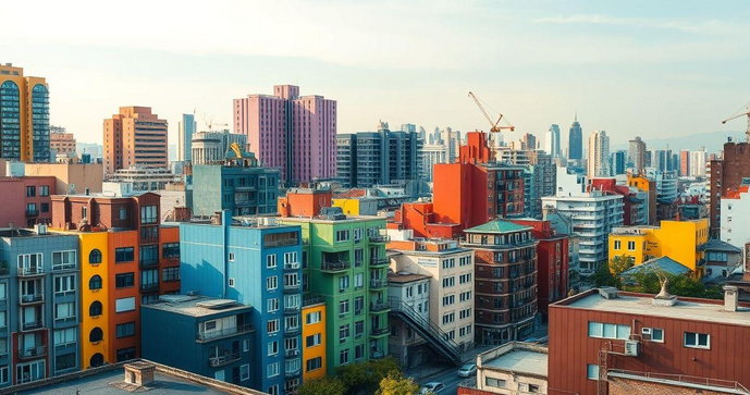 Pintura de Pr&eacute;dios: Como Escolher a Melhor T&eacute;cnica e Cores para Valorizar sua Constru&ccedil;&atilde;o