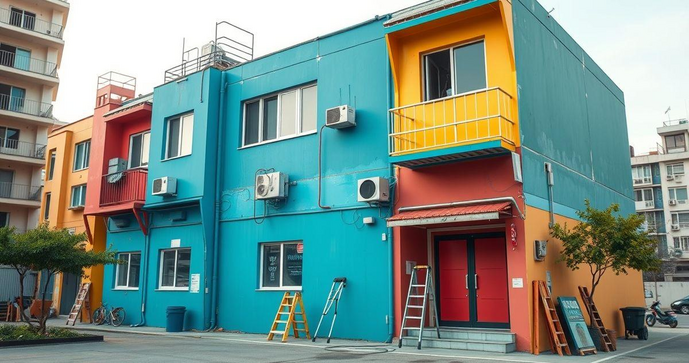 Pintura em Pr&eacute;dio: Melhore a Apar&ecirc;ncia e Prote&ccedil;&atilde;o do Seu Im&oacute;vel