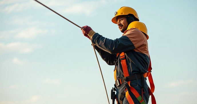 Linha de Vida Retrátil é Essencial para Segurança em Altura e Proteção no Trabalho