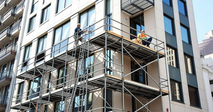 Manutenção de Fachadas Prediais é Essencial para Preservar a Estética e a Estrutura do Seu Edifício