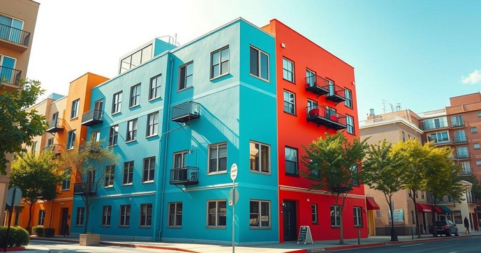 Como a Pintura de Fachada de Pr&eacute;dio Pode Valorizar Seu Im&oacute;vel