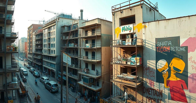 Como Escolher o Melhor M&eacute;todo de Pintura para Pr&eacute;dios