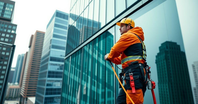 Como Fazer Limpeza de Vidros na Fachada de Forma Eficiente e Segura