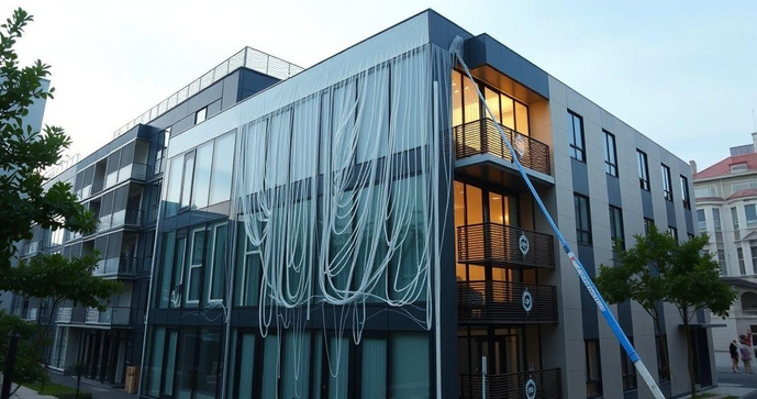 Empresa de limpeza de fachada transforma a est&eacute;tica e a durabilidade do seu im&oacute;vel