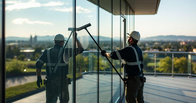Limpeza de Fachada de Vidro: Dicas Pr&aacute;ticas para Manter a Transpar&ecirc;ncia e Brilho